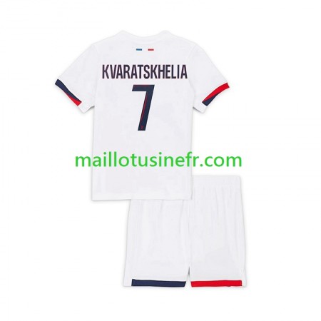 Maillot de Foot Paris Saint-Germain Khvicha Kvaratskhelia 7 Extérieur 2024-25 - Enfant Maillot de Foot Paris Saint-Germain Khvicha Kvaratskhelia 7 Extérieur 2024-25 - Enfant